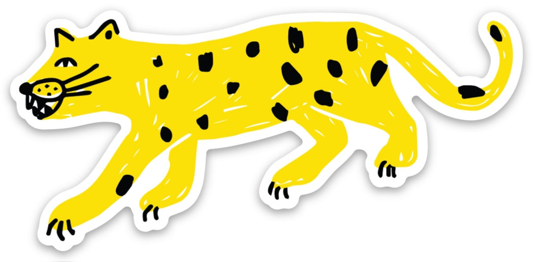 Die Cut Sticker - Cheetah