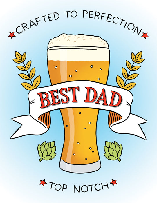Crafted to Perfection Dad Father's Day Card
