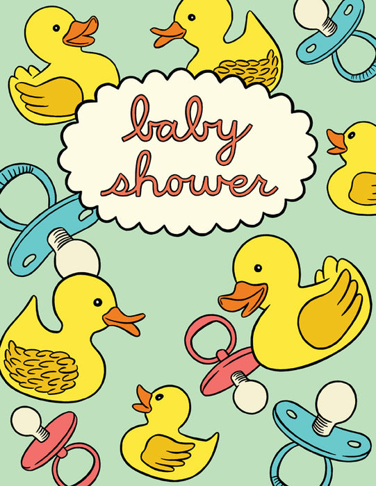 Baby Shower Rubber Ducks