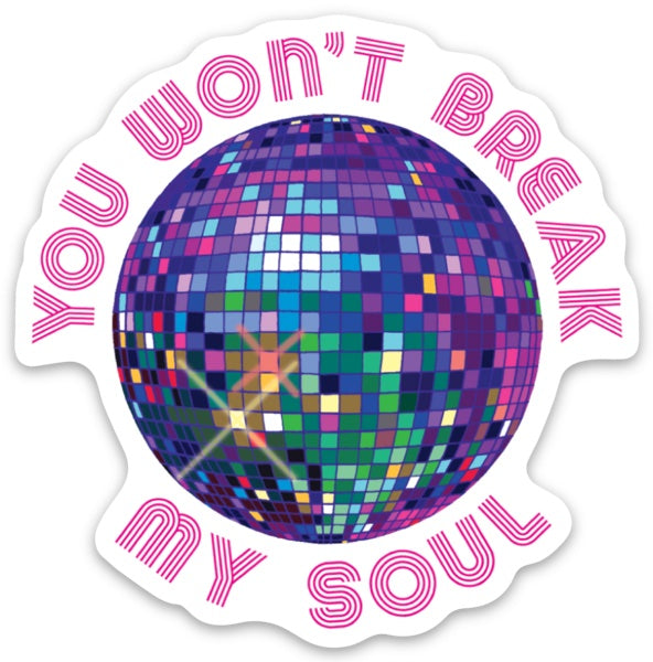 Die Cut Sticker - Disco Ball