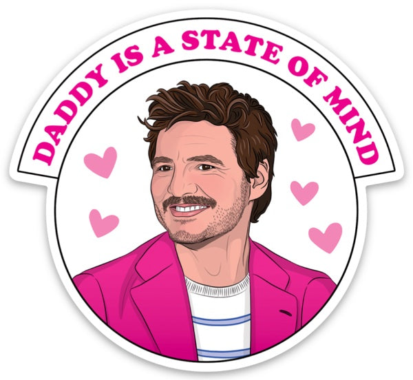 Die Cut Sticker - Pedro Pascal Daddy