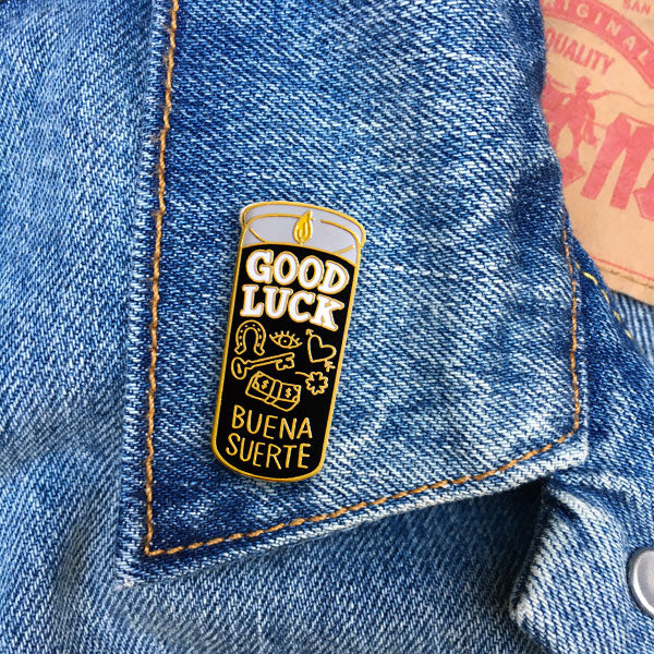 Pin - Good Luck Candle