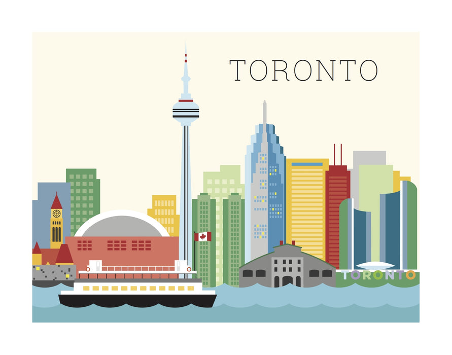 Art Print - Toronto Skyline