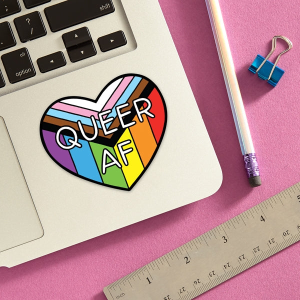 Die Cut Sticker - Queer AF