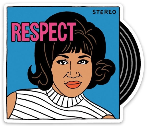 Die Cut Sticker - Aretha Respect