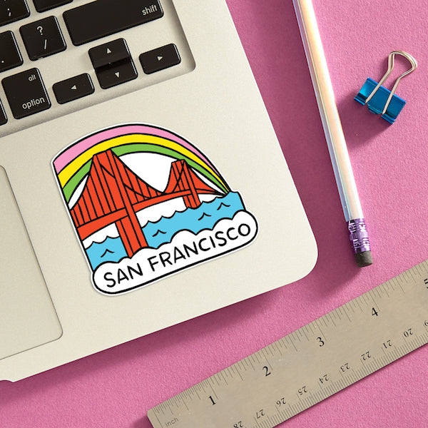 Die Cut Sticker - San Francisco