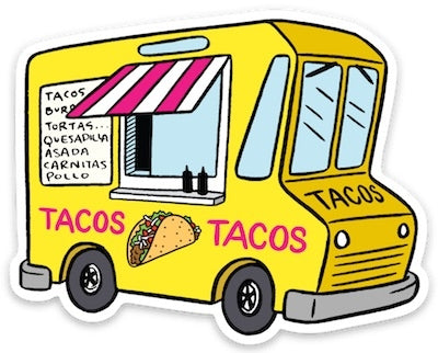 Die Cut Sticker - Taco Food Truck