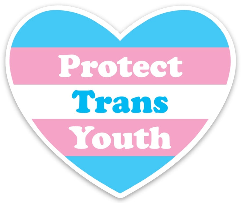 Die Cut Sticker - Protect Trans Youth
