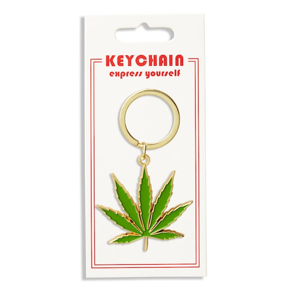 Keychain - Pot Leaf