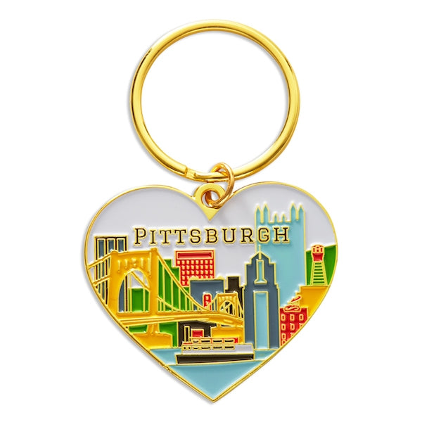 Keychain - Pittsburgh Heart