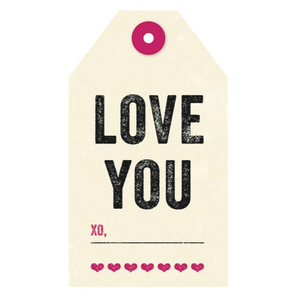 Tag - Love You (8/pk)