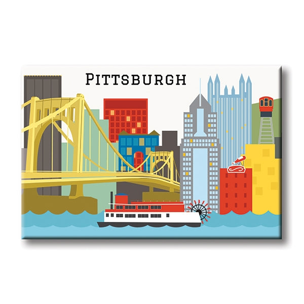 Magnet - Pittsburgh Skyline
