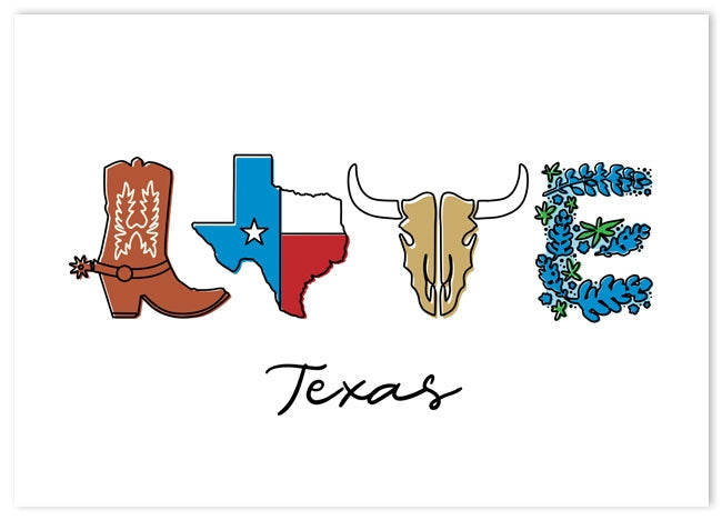 Postcard - Texas Forever