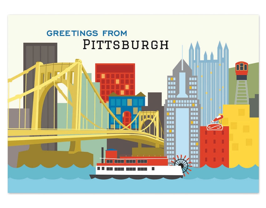 Postcard - Pittsburgh Skyline