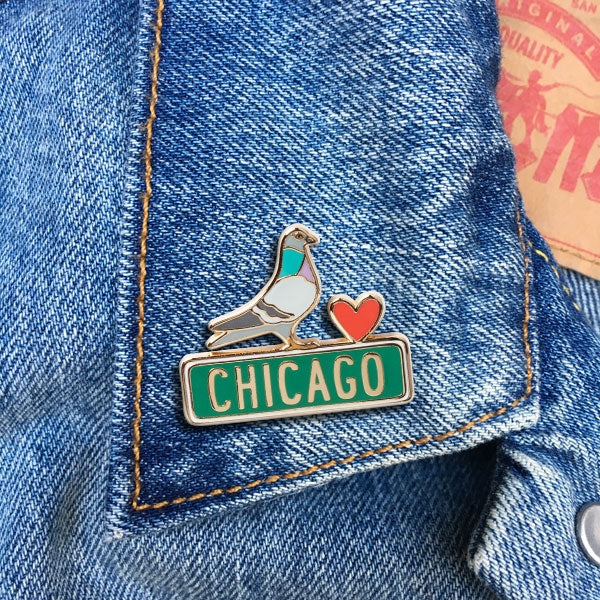 Pin - Chicago Pigeon