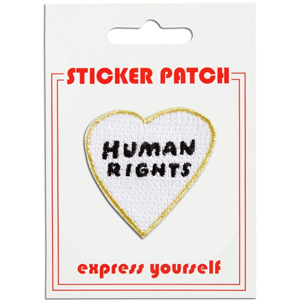 Sticker Patch - Human Rights Heart
