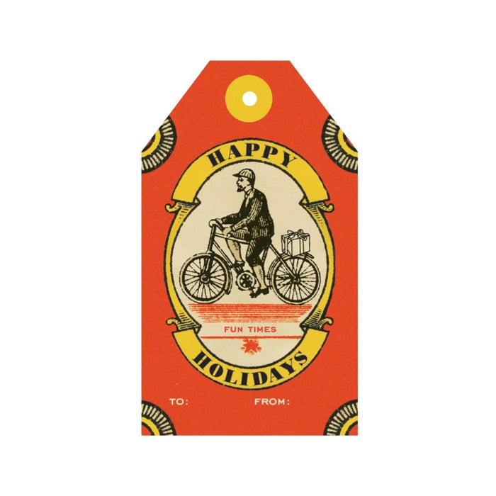 Tag - Vintage Cyclist (8/pk)