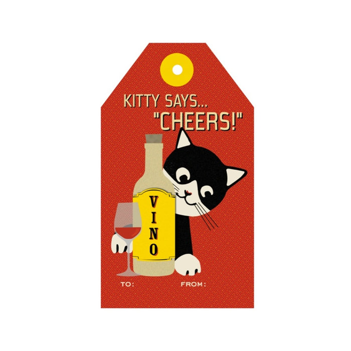Tag - Kitty Says Cheers (8/pk)