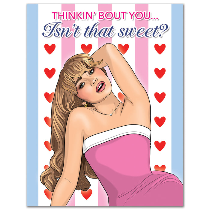 Sabrina Thinking' Bout You Valentine's Day Card