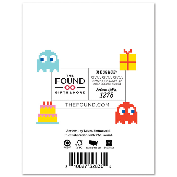 Retro Arcade Birthday Card