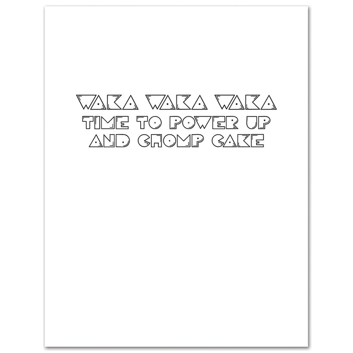 Retro Arcade Birthday Card