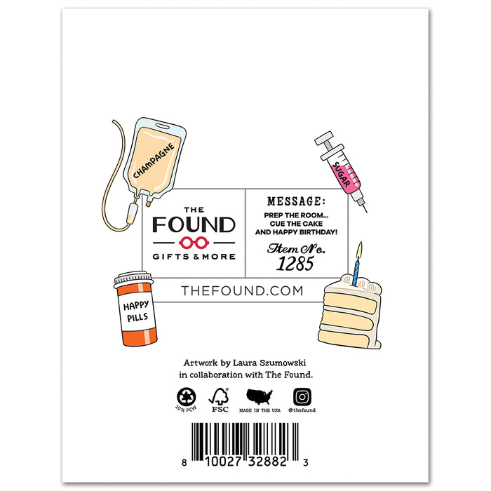 The Pitt Coming in Hot Birthday Card