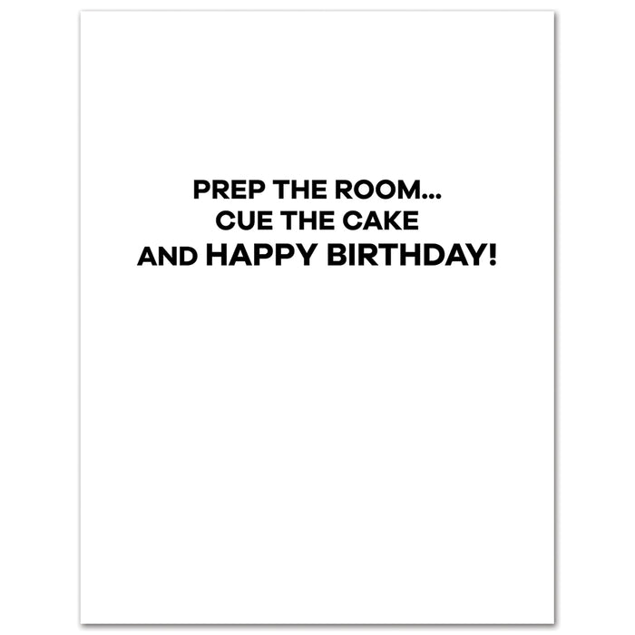 The Pitt Coming in Hot Birthday Card