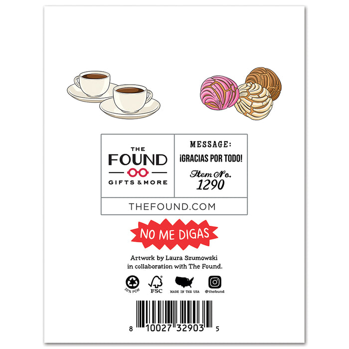 Cafecito Feliz Dia de las Madres Mother's Day Card