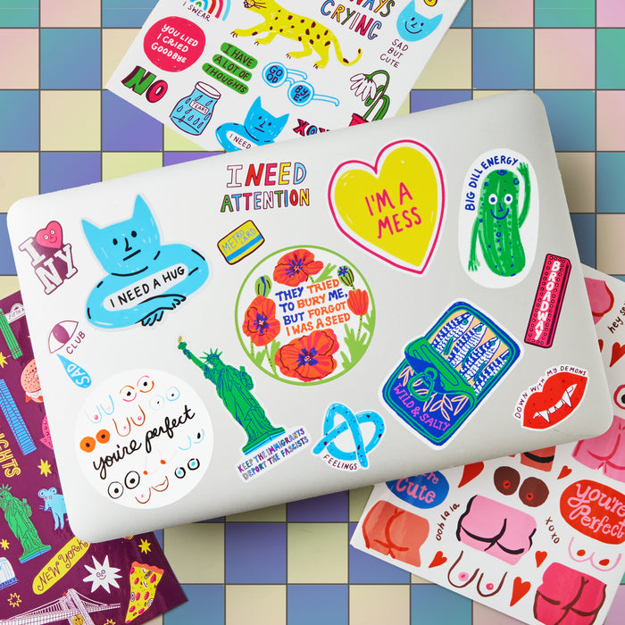 Sticker Sheet - NYC New York Icons