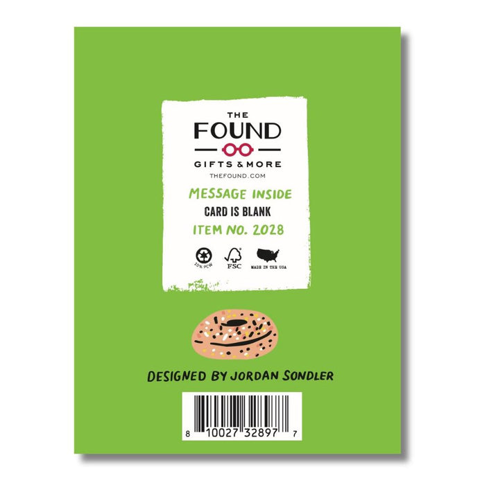 Mom You are My Everything Bagel Mother's Day Card