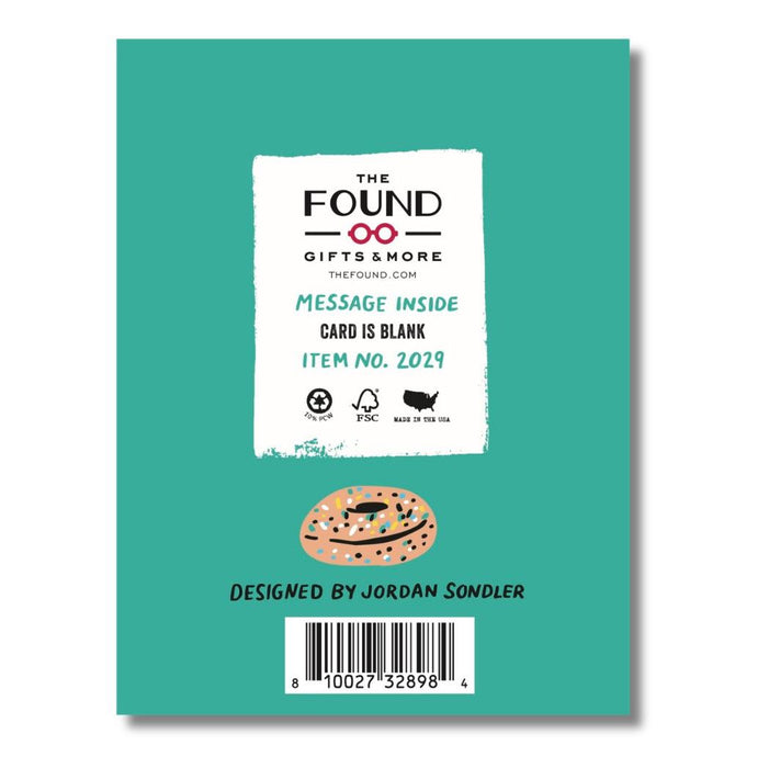 Dad You Are My Everything Bagel Father's Day Card