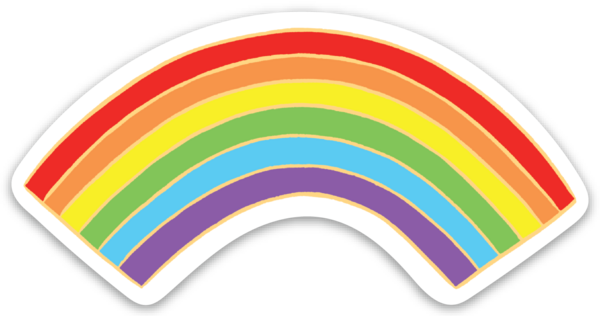 Die Cut Magnet - Rainbow
