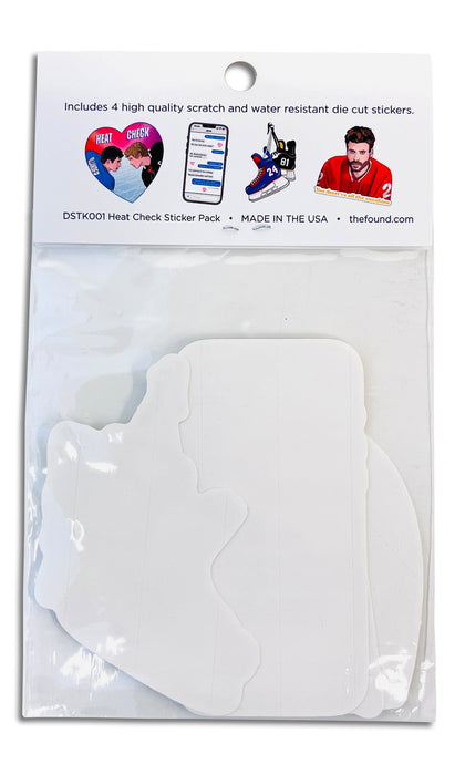 Sticker Pack - Heat Check (4 pack)
