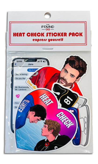 Sticker Pack - Heat Check (4 pack)