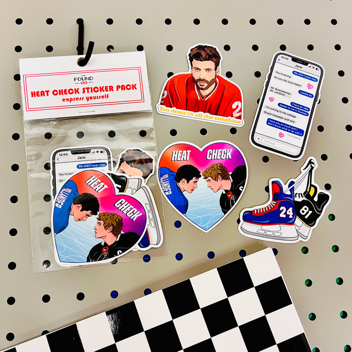 Sticker Pack - Heat Check (4 pack)