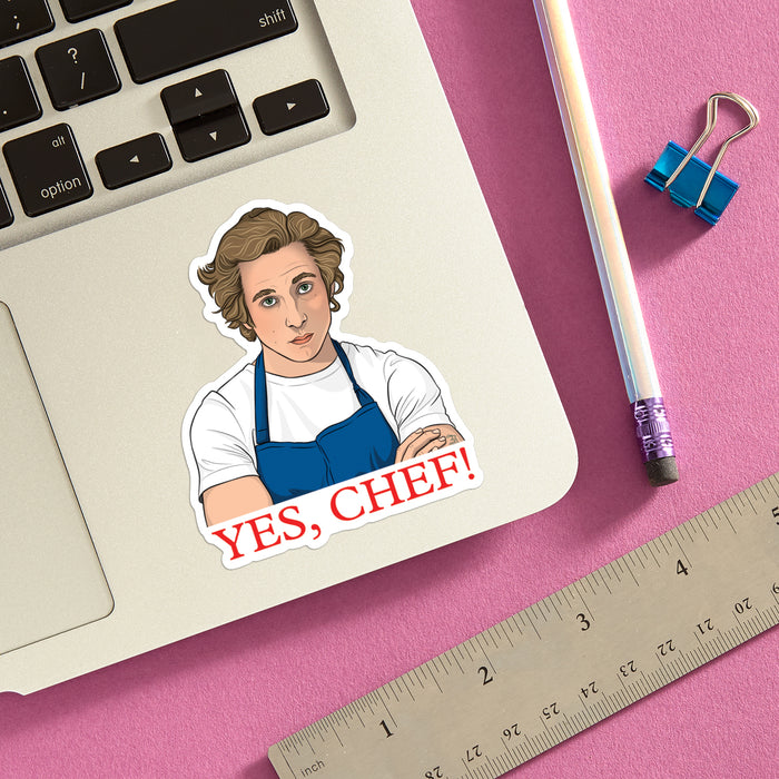 Die Cut Sticker - Yes, Chef!