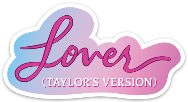 Die Cut Sticker - Lover (Taylor's Version)