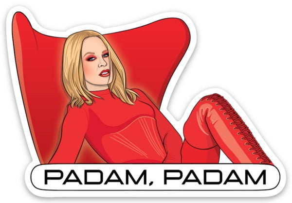 Die Cut Sticker - Kylie Padam Padam