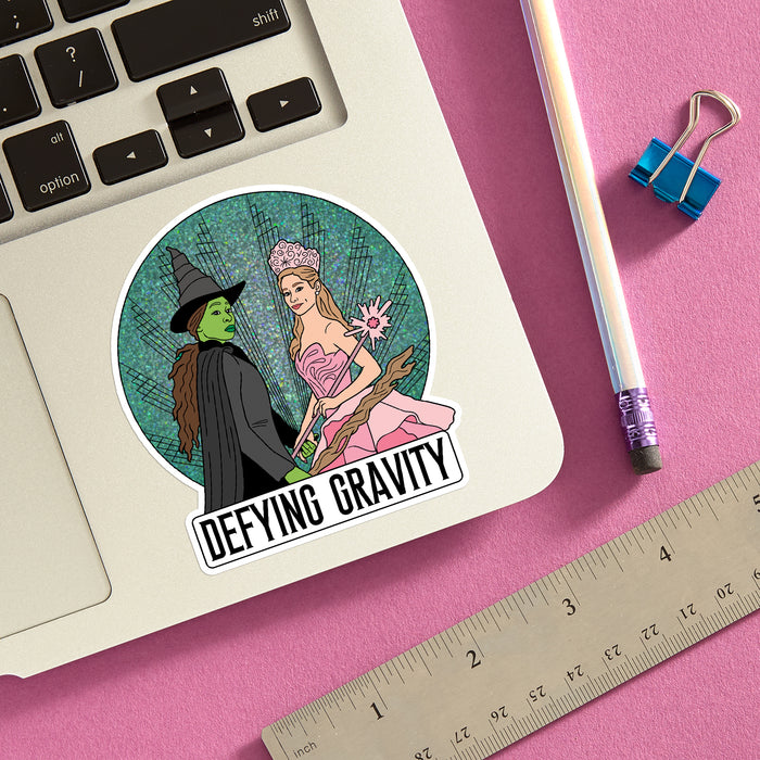 Die Cut Sticker - Defying Gravity