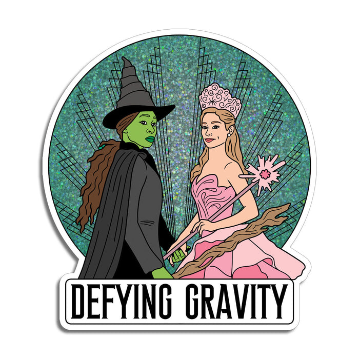 Die Cut Sticker - Defying Gravity