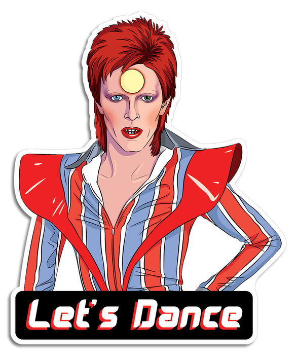 Die Cut Sticker - Let's Dance