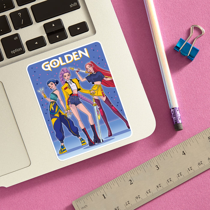 Die Cut Sticker - K-Pop DH Golden