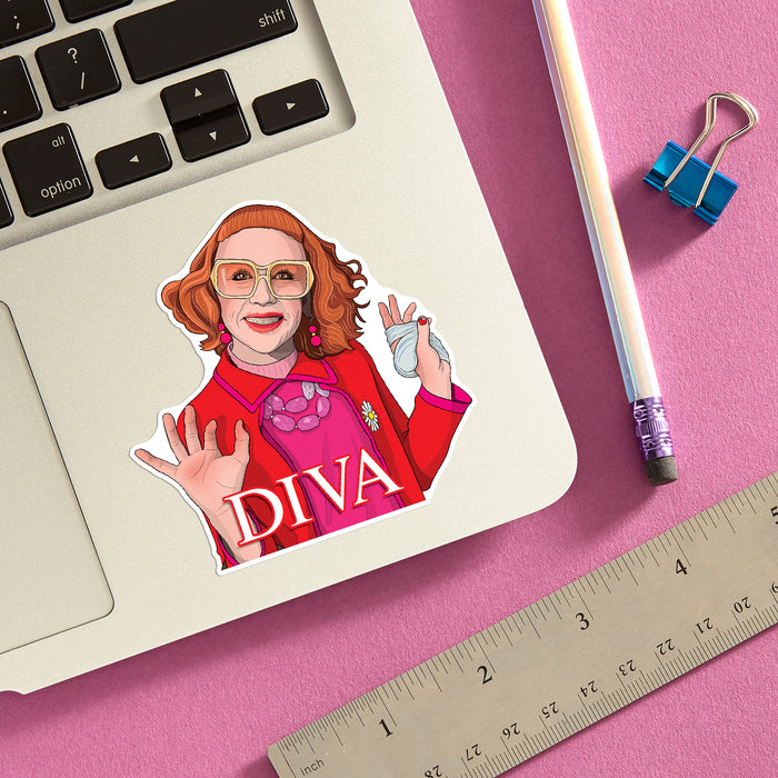 Die Cut Sticker - DIVA Auntie Gladys
