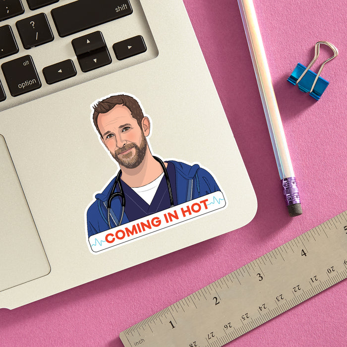 Die Cut Sticker - The Pitt Coming in Hot