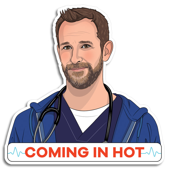 Die Cut Sticker - The Pitt Coming in Hot