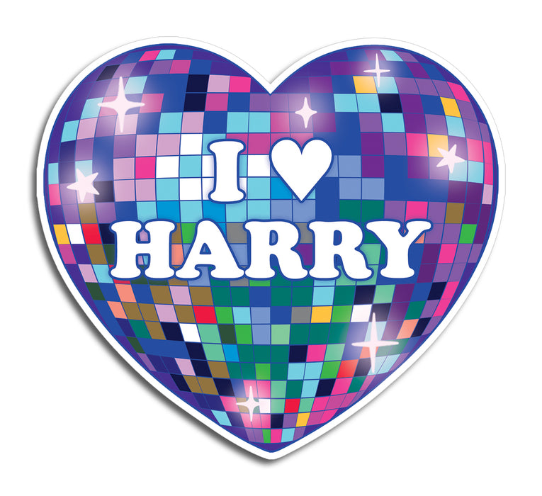 Die Cut Sticker - I Heart Harry