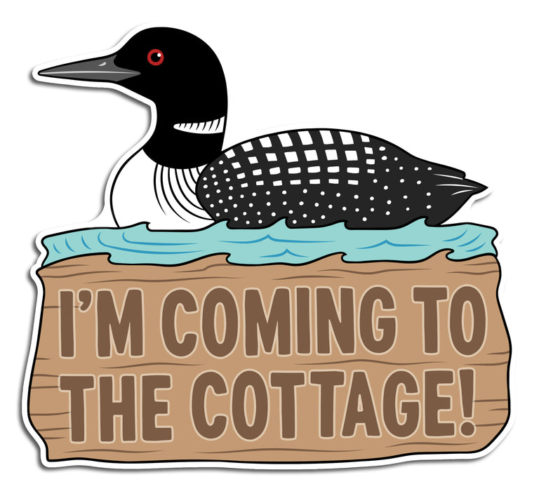 Die Cut Sticker - I'm Coming to the Cottage Heated Rivalry