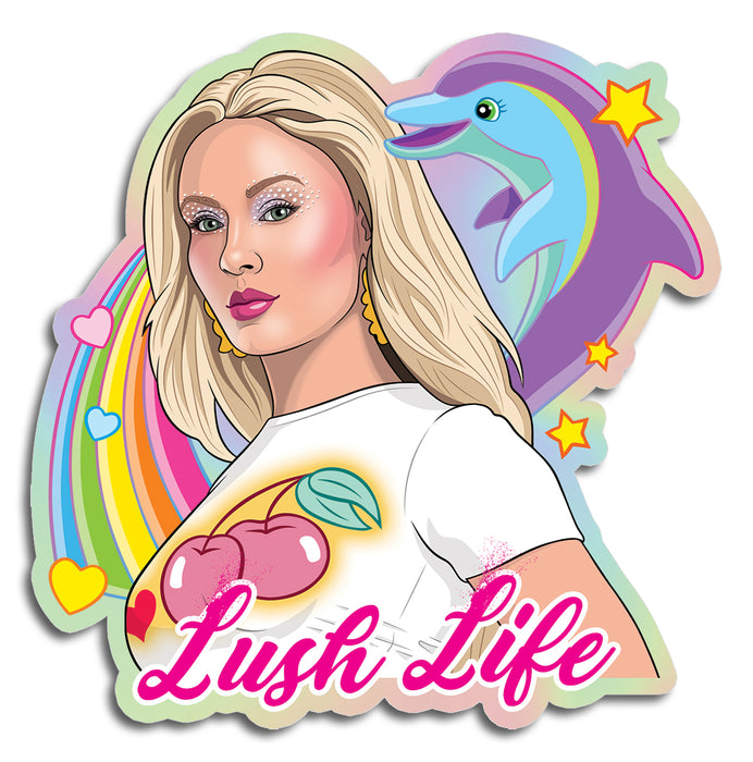 Die Cut Sticker - Zara Lush Life