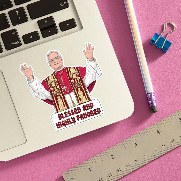 Die Cut Sticker - Blessed Pope