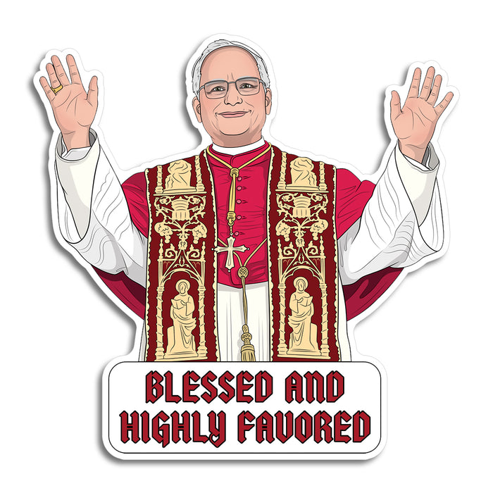 Die Cut Sticker - Blessed Pope